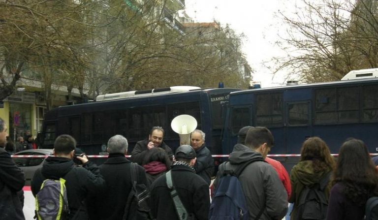 Protesta de PAME al Consulado Turco en Tesalónica (2)