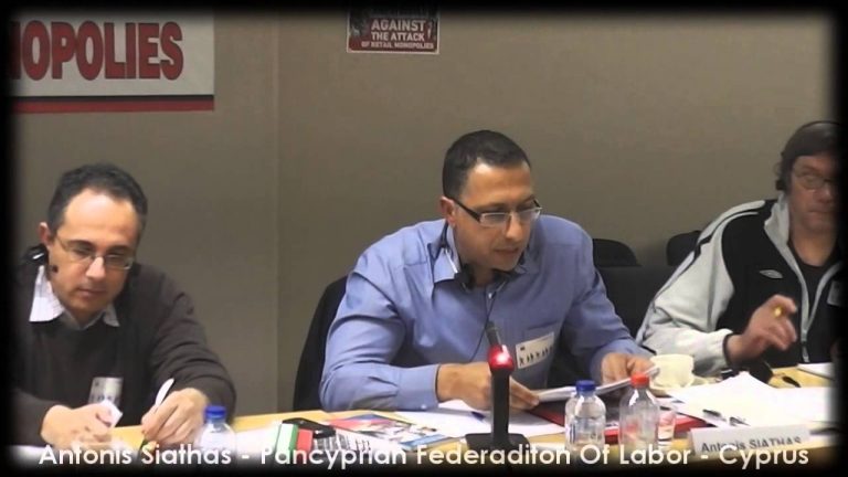 Πανευρωπαϊκή συνάντηση συνδικαλιστών από τον κλάδο του Εμπορίου στις Βρυξέλλες 17-18 Φλεβάρη 2014