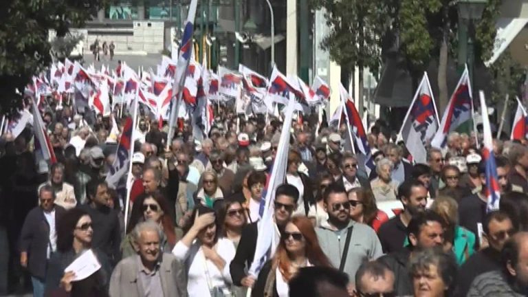 Συλλαλητήριο ΠΑΜΕ 4 Οκτώβρη, Ομόνοια (ΒΙΝΤΕΟ)