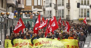 Solidarity with the General Strike in the Basque Country on January 30