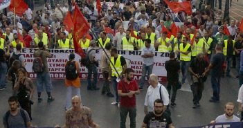 Συλλαλητήριο του ΠΑΜΕ στην Αθήνα, 13 Σεπτέμβρη 2018 – Χαιρετισμός Θ. Καλαμπαλίκη, Προέδρου ΟΒΣΑ