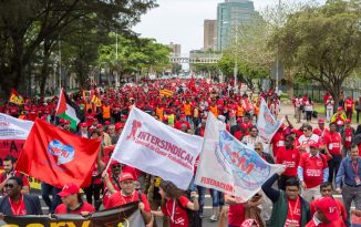 NEHAWU supports the militant actions of PAME Leading to the strike on November 8
