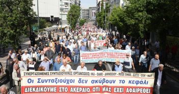 Pensioners’ Big Demonstration