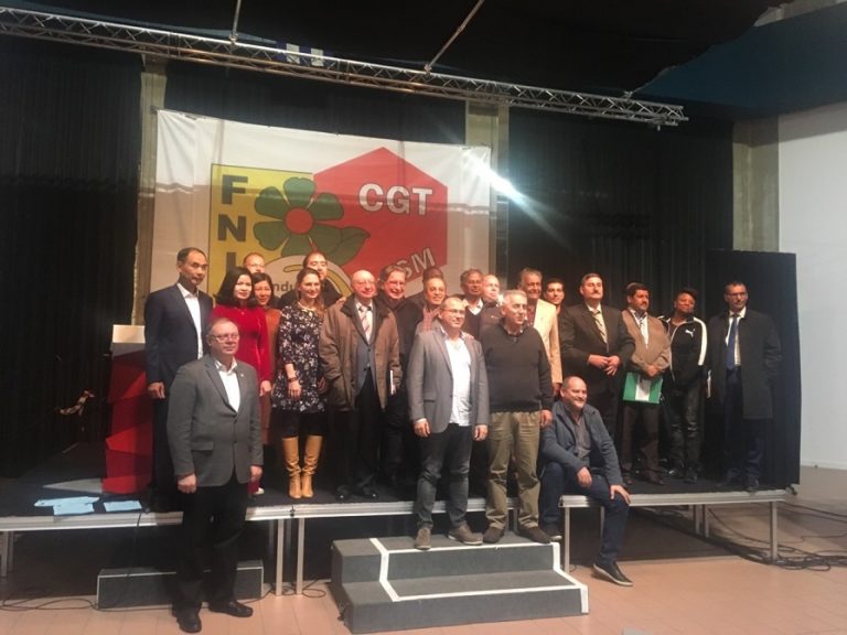 PAME participa en un Evento Internacional Sindical en Francia