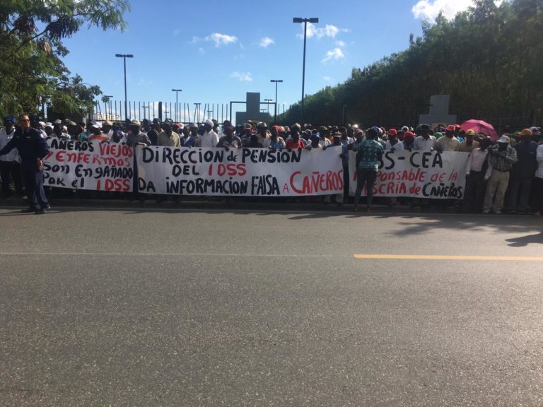 Cañeros de Santo Domingo Manifestacion