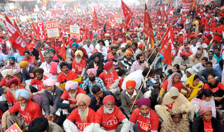 Solidarity with All India General Strike on 8-9 January