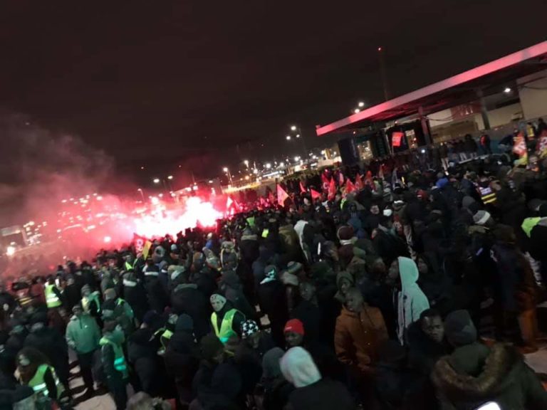 Μεγάλη Απεργιακή Κινητοποίηση στο Παρίσι