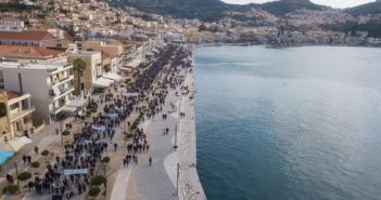 Big Strike and Protest in the Island of Samos