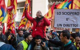 USB: logistical strike – demonstration and meeting at the Ministry of Labour