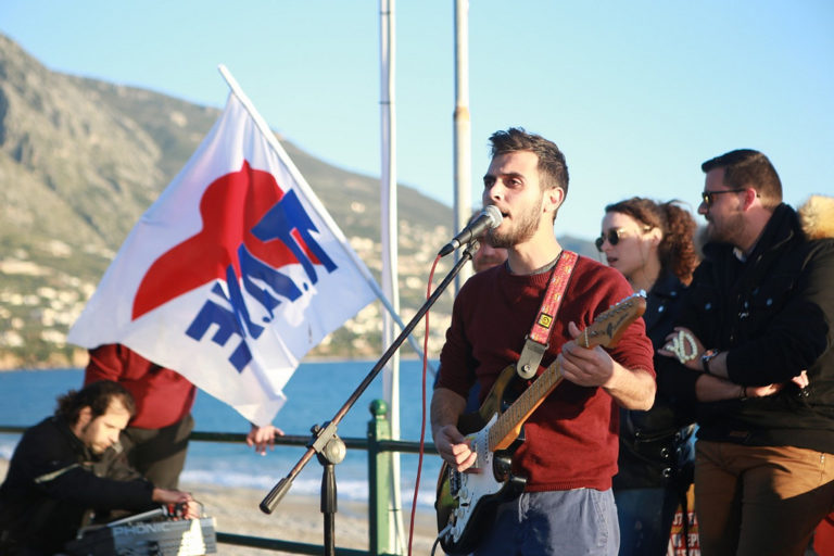 Μουσική παρέμβαση συνδικάτων στην Καλαμάτα!(ΦΩΤΟ-VIDEO)