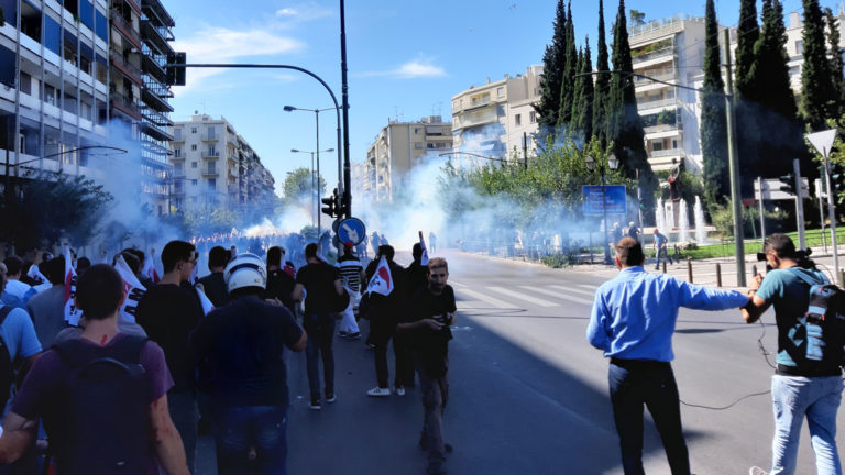 Καταγγέλλουμε την Βίαιη Επίθεση της Κυβέρνησης Ενάντια στην Αντιιμπεριαλιστική Κινητοποίηση στην Αθήνα(ΦΩΤΟ-VIDEO)