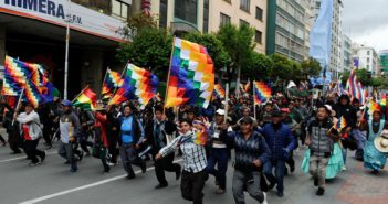 Solidaridad con el Pueblo de Bolivia