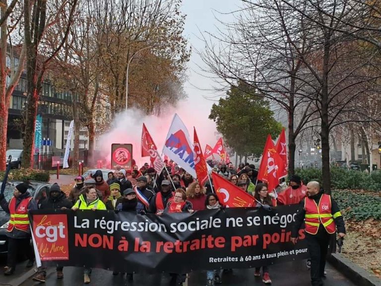 Αλληλεγγύη στους Αγώνες των Γάλλων Εργατών  από Ομοσπονδίες και Εργατικά Κέντρα της Ελλάδας