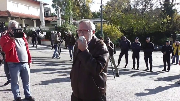 Η.Σιώρας στην κινητοποίηση των Υγειονομικών ενάντια στην ιδιωτικοποίηση της Υγείας