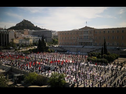 Συνδικάτο Τύπου και Χάρτου:Βίντεο από τη συγκέντρωση του ΠΑΜΕ στο Σύνταγμα τη 1η Μάη 2020(VIDEO)