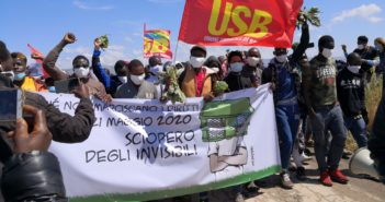 Great success of the laborers’ strike called by USB