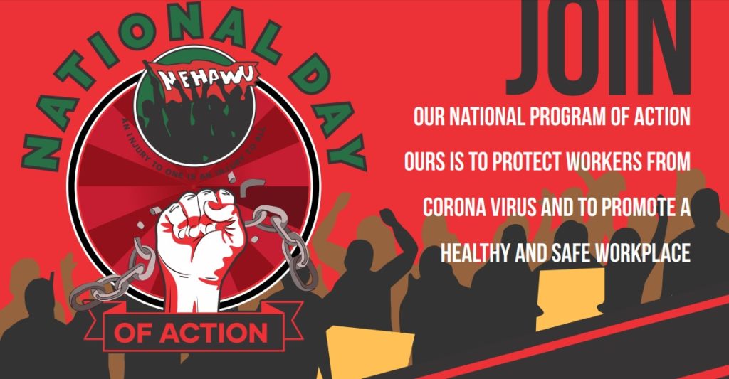 Solidarity With The National Strike On September 10 Of Nehawu South Africa