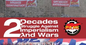 20 Years of Struggle Against Imperialism and Wars