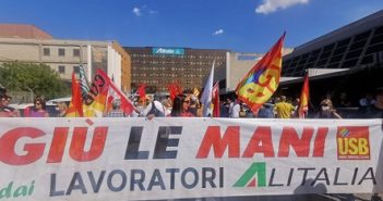 Solidarity to USB and the struggle of Alitalia employees