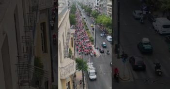 VIDEO de Protesta en Moto con miles Trabajadores en la distribución Exigiendo Empleo con Derechos