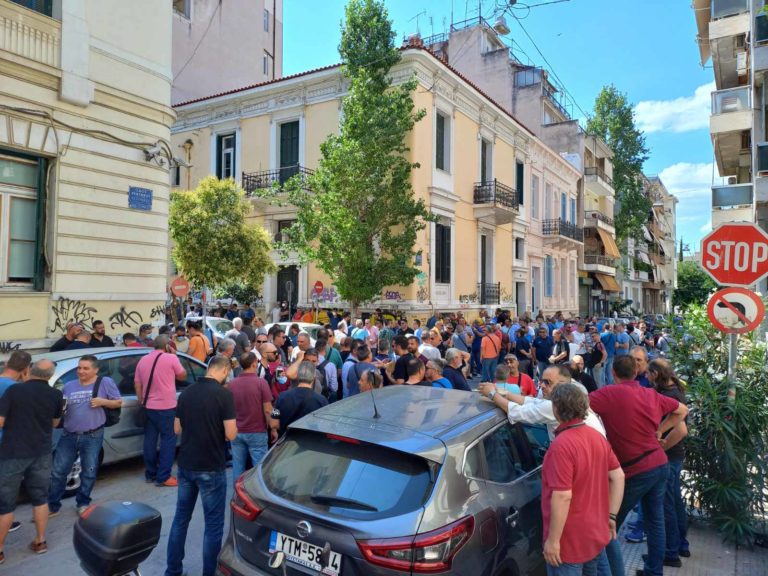 Aπεργία οδηγών ΟΣΥ – Τρόλεϊ – Kινητοποίηση στα γραφεία του ΟΑΣΑ(ΒΙΝΤΕΟ-ΦΩΤΟ)