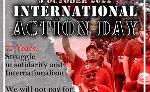 October 3rd 2022: International Action Day of the World Federation of Trade Unions