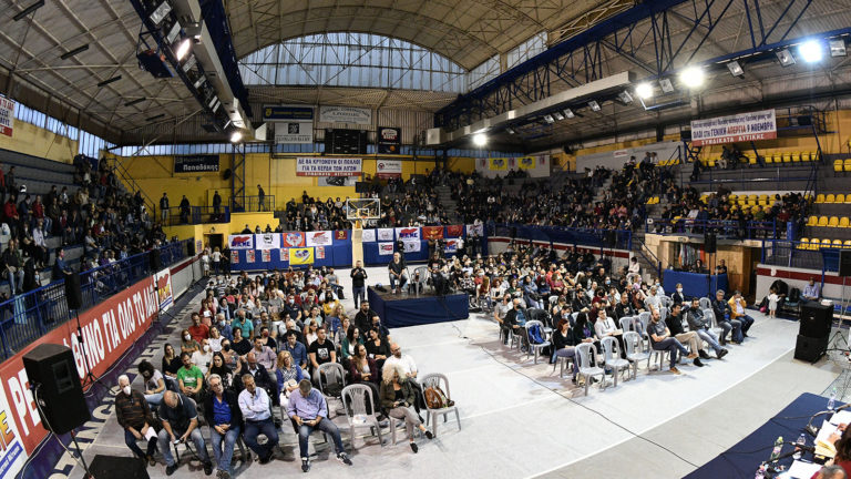 Μαζική Σύσκεψη Συνδικάτων στο Σπόρτιγκ για την οργάνωση της απεργίας στις 9 Νοέμβρη(ΦΩΤΟ-VIDEO)
