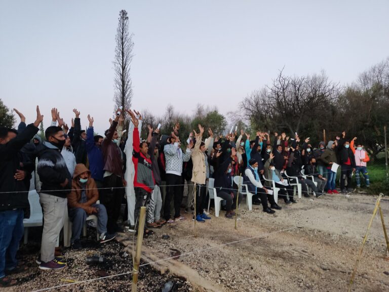 Συγκινητική πρωτοβουλία Αλληλεγγύης μεταναστών εργατών