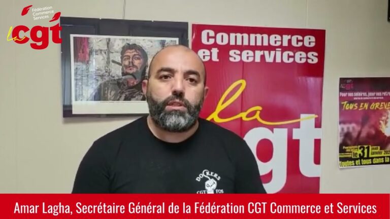 Χαιρετισμός του ΓΓ Ομοσπονδίας Εμπορίου Γαλλίας, Amar Lagha (ΒΙΝΤΕΟ)