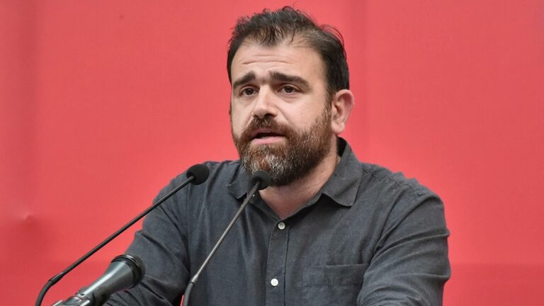 Παρέμβαση του Γ.Στεφανάκη, Προέδρου του Συνδικάτου Επισιτισμού Τουρισμός Ξενοδοχοϋπαλλήλων Αθήνας στον Αθήνα 9.84 για την Απεργία 28 Φλεβάρη