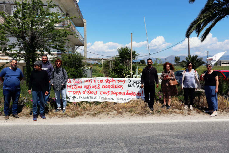 Σωματείο Ιδιωτικών Υπαλλήλων Ν. Αργολίδας:  Από την εκδήλωση μπροστά στην πρωτομαγιά