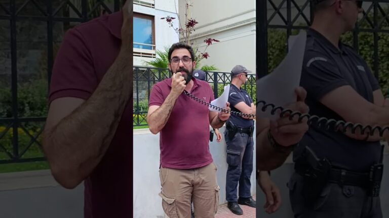 Παρέμβαση του Σ. Μαρίνη, προέδρου της ΔΟΕ, μετά τη συνάντηση με την υφυπουργό εσωτερικών