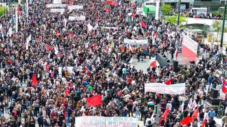 Εργατική Πρωτομαγιά 2025 – Στιγμιότυπα από την απεργιακή συγκέντρωση στην Αθήνα(ΒΙΝΤΕΟ)