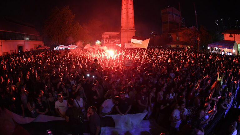ΠΜΣ-ΠΣΕΤ: Για την αντιπολεμική συναυλία στην Τεχνόπολη – Έγινε η φωνή της κραυγής