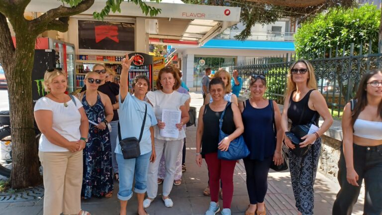 Όλες και όλοι στην παράσταση διαμαρτυρίας στο Δημαρχείο Ιωαννίνων, την πρώτη μέρα έναρξης των σχολείων, στις 11 Σεπτέμβρη στις 12:00 το μεσημέρι