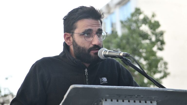 Παρέμβαση του Αγ. Γαλανόπουλου στον Αθήνα 9.84 για την απεργία των ναυτεργατών(AUDIO)