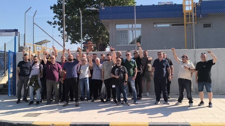 Νίκη για τους εργολαβικούς εργαζόμενους στα ΕΛΠΕ Θεσσαλονίκης(BINTEO)